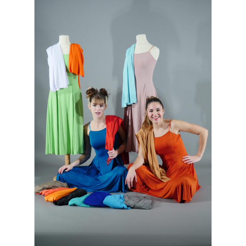 GR31 - Assortiment robes 6 pans fines bretelles GR31 - Assortiment robes 6 pans fines bretelles
