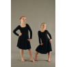 PR31 - Robe noire à manches famille Adams