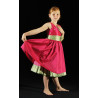 PR30B - Robe petite fille modèle fuschia